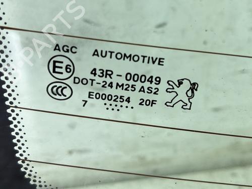 Bootlid window PEUGEOT 407 Coupe (6C_) 2.0 HDi | BP27988990C64 