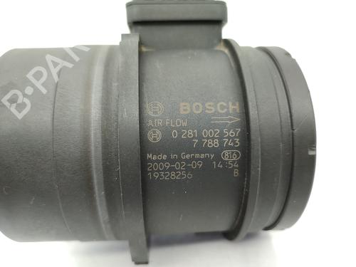 Mass air flow sensor BMW 1 (E81) 118 d | BP23760605M95 - Image 2