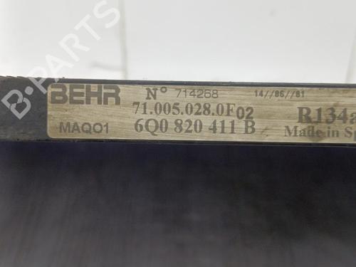 Used AC radiator AC radiator SKODA FABIA I (6Y2) 1.4 (60 hp) 23675737 23675737