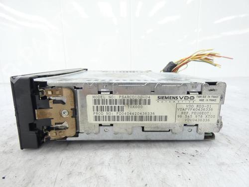 Used Radio Radio PEUGEOT 206 Hatchback (2A/C) 1.4 HDi eco 70 (68 hp) 23699291 23699291