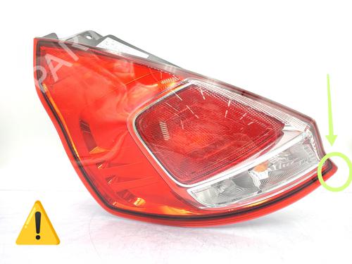 Left taillight FORD FIESTA VI (CB1, CCN) 1.5 TDCi | BP23757064C34  - Image 8