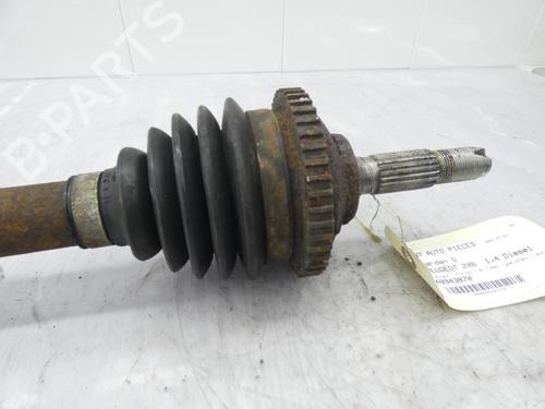 Used Left front driveshaft Left front driveshaft PEUGEOT 206 Hatchback (2A/C) 1.4 HDi eco 70 (68 hp) 23672128 23672128