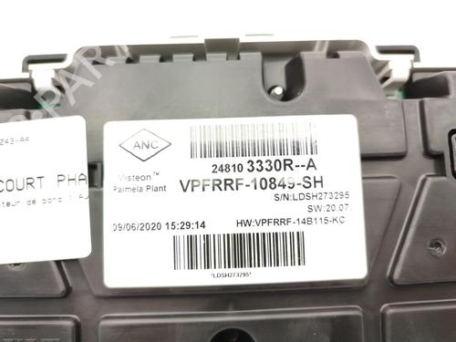 Used Instrument cluster RENAULT TRAFIC III Van (FG_) 2.0 dCi 120 (FGMN) (120 hp) 23749379