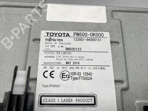 Radio TOYOTA HILUX VIII Pickup (_N1_) 2.4 D 4WD (GUN125_, GUN125R) | BP30635077E6 