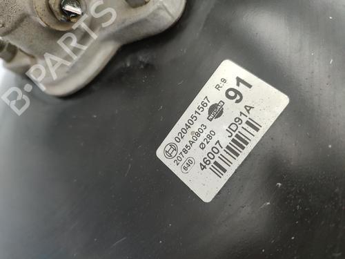 Used Servo brake NISSAN QASHQAI / QASHQAI +2 I (J10, NJ10, JJ10E) 1.5 dCi (106 hp) 23722009