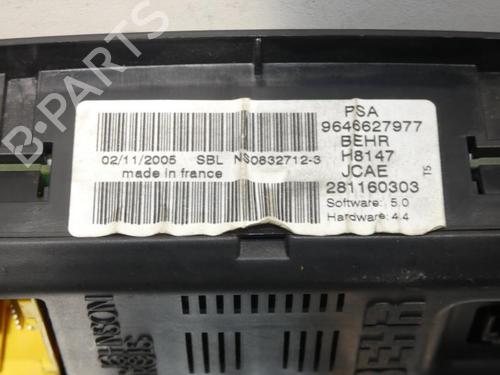 Climate control PEUGEOT 307 (3A/C) 1.4 HDi | BP23670873I5 - Image 4