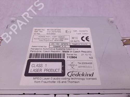 Radio TOYOTA VERSO (_R2_) 2.0 D-4D (AUR20_, AUR20R) | BP23705962E6 