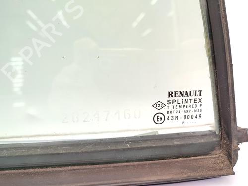 Used Rear right door window RENAULT LAGUNA II Grandtour (KG0/1_) 1.9 dCi (KG0G) (120 hp) 23679314