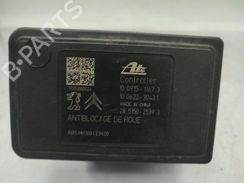 ABS pump CITROËN C3 II (SC_) 1.4 HDi 70 (SC8HZC, SC8HR0, SC8HP4) | BP29611573M43 