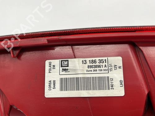 Right taillight OPEL CORSA D (S07) 1.3 CDTI (L08, L68) | BP27325221C35 