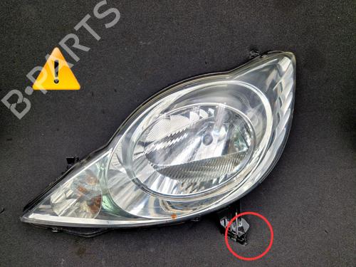 Left headlight PEUGEOT 107 (PM_, PN_) 1.0 | BP23741714C28 