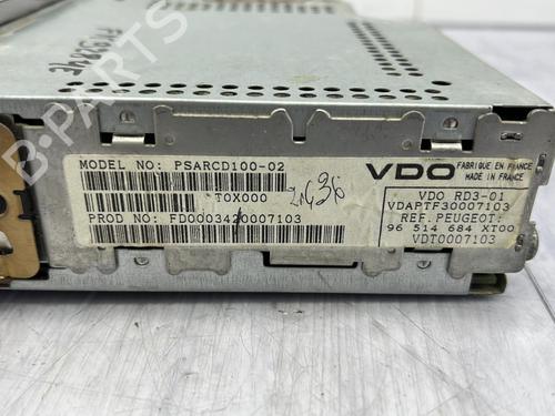 Used Radio Radio CITROËN BERLINGO / BERLINGO FIRST MPV (MF_, GJK_, GFK_) 2.0 HDI 90 (MFRHY) (90 hp) 23702046 23702046