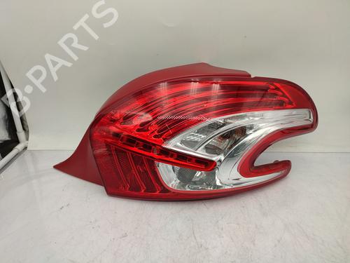 Used Right taillight PEUGEOT 208 I (CA_, CC_) 1.0 VTi (68 hp) 24465771