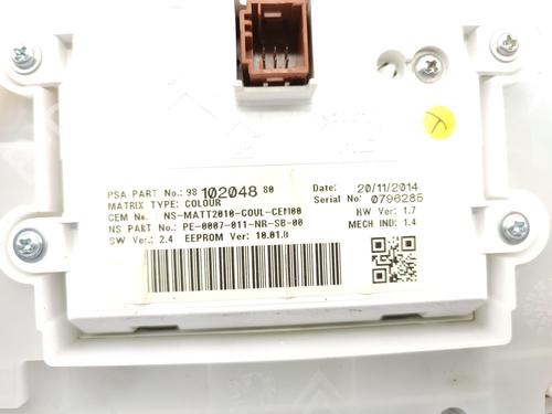 Instrument cluster PEUGEOT 2008 I (CU_) 1.6 BlueHDi 120 | BP23752882C47 - Image 7