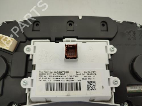 Instrument cluster PEUGEOT 508 I (8D_) 1.6 HDi | BP23729959C47 