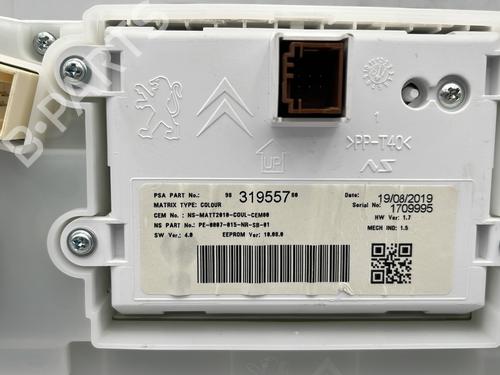 Instrument cluster PEUGEOT 2008 I (CU_) 1.2 THP 110 / PureTech 110 | BP32494941C47