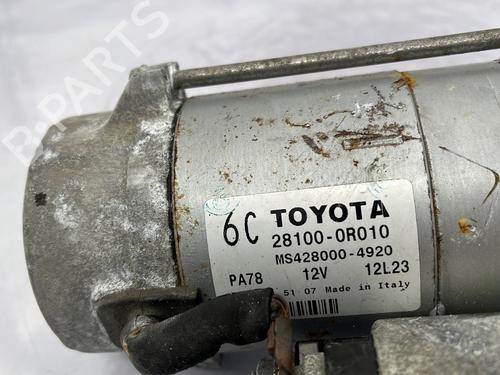 Used Starter Starter TOYOTA AURIS (_E15_) 2.0 D-4D (ADE150_, ADE150R) (126 hp) 31927590 31927590