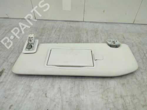 Used Left sun visor PEUGEOT 208 I (CA_, CC_) 1.6 HDi / BlueHDi 75 (75 hp) 23709757