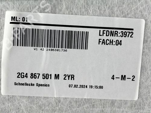 Tecto interior VW POLO VI (AW1, BZ1, AE1) 1.0 TSI | BP32404258I12