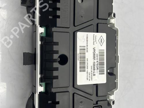 Used Instrument cluster Instrument cluster RENAULT CAPTUR I (J5_, H5_) 1.5 dCi 90 (J5N4, J5M5, J5MW, J5M6, J5AL, J5AJ) (90 hp) 23760242 23760242