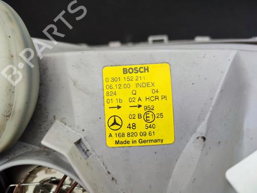 Left headlight MERCEDES-BENZ A-CLASS (W168) A 140 (168.031, 168.131) | BP23738843C28 