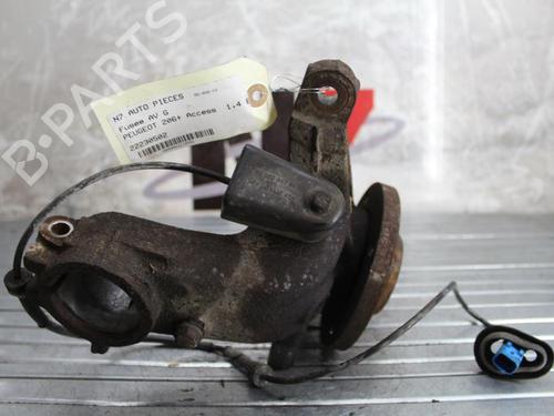 Used Left front steering knuckle Left front steering knuckle PEUGEOT 206+ (2L_, 2M_) 1.4 i (73 hp) 23665358 23665358