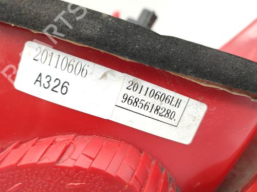Left taillight PEUGEOT 206+ (2L_, 2M_) 1.1 | BP23739237C34 