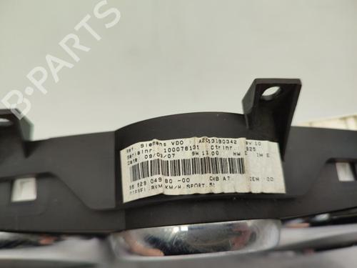 Instrument cluster PEUGEOT 207 (WA_, WC_) 1.6 HDi | BP23710625C47 