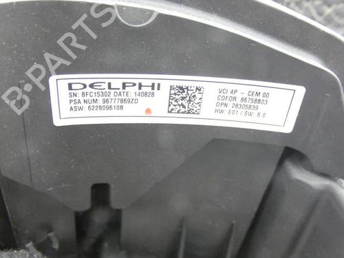 Steering wheel CITROËN C4 Grand Picasso II (DA_, DE_) 1.6 HDi / BlueHDi 115 | BP23695850C49 