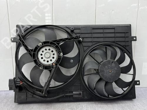 Køleventilator elektrisk VW POLO (9N_, 9A_) 1.4 16V (75 hp) 23756616