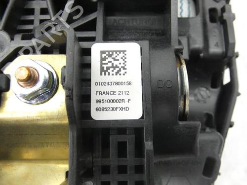 Used Driver airbag Driver airbag RENAULT LAGUNA III Grandtour (KT0/1) 2.0 dCi (KT07, KT0J, KT14, KT1A, KT1S) (131 hp) 23698436 23698436