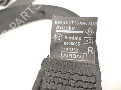 Front right seatbelt RENAULT LAGUNA III (BT0/1) 1.5 dCi (BT00, BT0A, BT0T, BT1J) | BP23718711I25 - Image 3