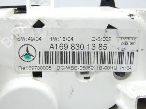 Climate control MERCEDES-BENZ A-CLASS (W169) A 200 CDI (169.008, 169.308) | BP23694580I5 