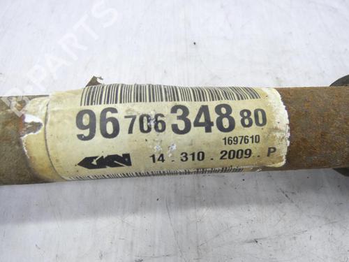Left front driveshaft PEUGEOT 206+ (2L_, 2M_) 1.4 HDi eco 70 | BP23694734M38 