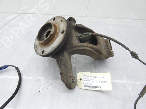 Left front steering knuckle PEUGEOT 207 (WA_, WC_) 1.6 HDi | BP23695445M25