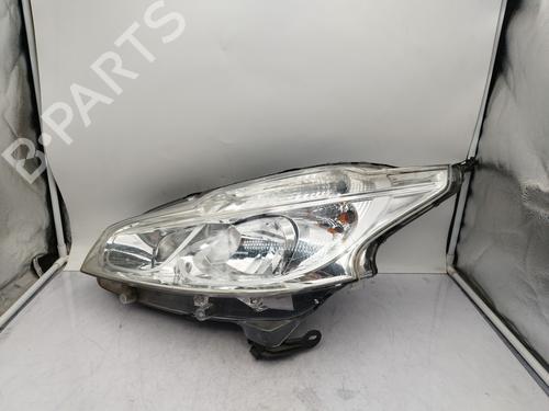 Used Left headlight PEUGEOT 208 I (CA_, CC_) 1.0 VTi (68 hp) 25997711
