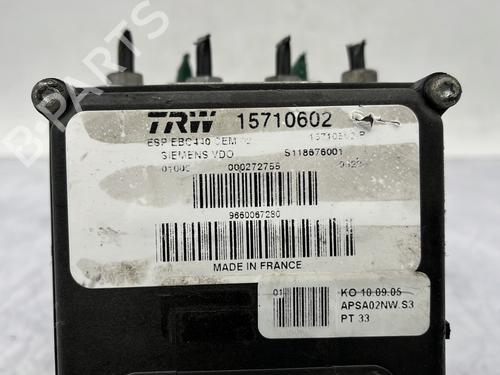 ABS pump PEUGEOT 407 (6D_) 1.8 (6D6FZB) | BP24828176M43 
