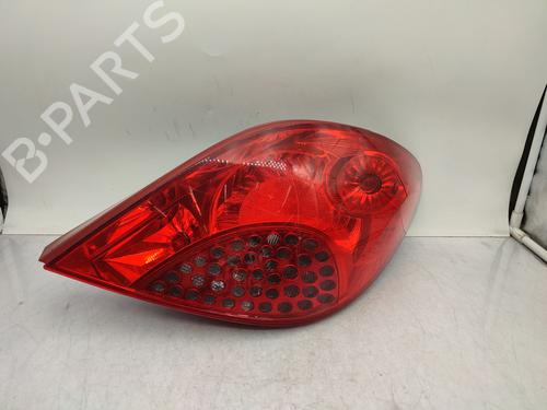 Used Right taillight PEUGEOT 207 (WA_, WC_) 1.6 HDi (90 hp) 26523585