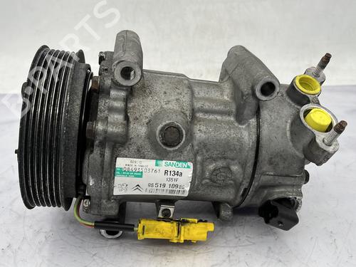Compresseur AC PEUGEOT 207 (WA_, WC_) 1.4 (73 hp) 29461040