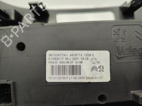 Climate control PEUGEOT 208 I (CA_, CC_) 1.6 HDi | BP23718739I5 