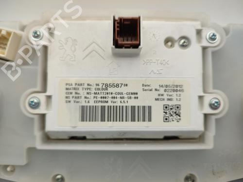 Instrument cluster PEUGEOT 208 I (CA_, CC_) 1.6 HDi | BP23718740C47 