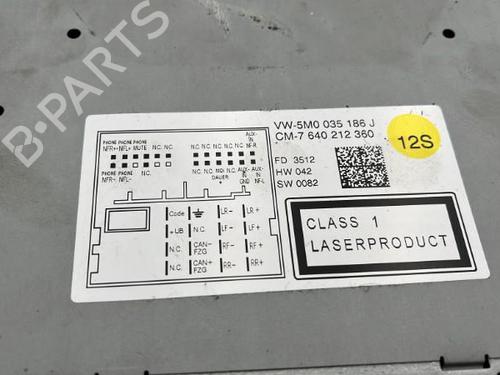 Radio VW POLO V (6R1, 6C1) 1.2 | BP23750533E6 
