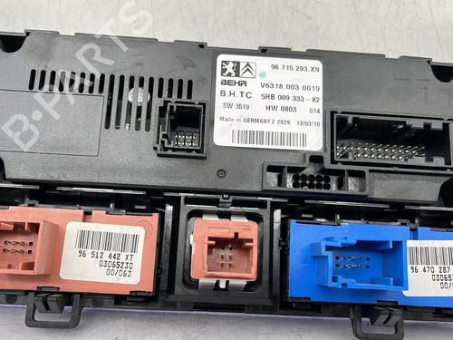 Climate control PEUGEOT 407 (6D_) 1.6 HDi 110 (6D9HZC, 6D9HYC) | BP30719762I5