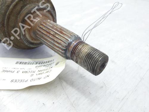 Left front driveshaft NISSAN MICRA III (K12) 1.2 16V | BP23699138M38 