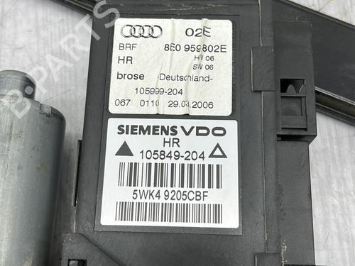 Rear right window mechanism AUDI A4 B7 Avant (8ED) 3.0 TDI quattro | BP23705814C25 