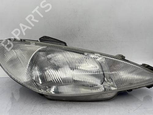 Used Right headlight PEUGEOT 206 Hatchback (2A/C) 1.4 i (75 hp) 26717815
