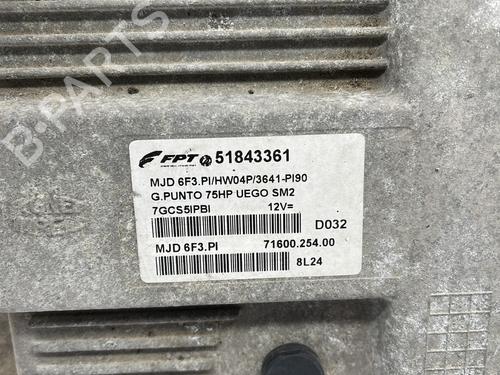 Electronic module FIAT GRANDE PUNTO (199_) 1.3 D Multijet | BP32166178M83  - Image 10