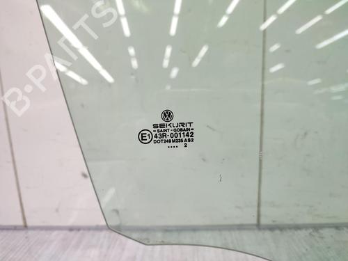 Used Front right door window VW POLO (9N_, 9A_) 1.4 TDI (75 hp) 23739455
