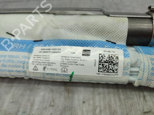 Høyre gardin kollisjonspute SEAT LEON (5F1) 1.4 TSI | BP25339190C12 