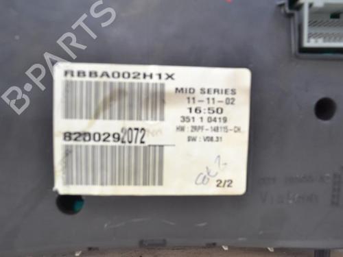 Instrument cluster RENAULT MEGANE II (BM0/1_, CM0/1_) 1.9 dCi (BM0G, CM0G) | BP23685896C47 
